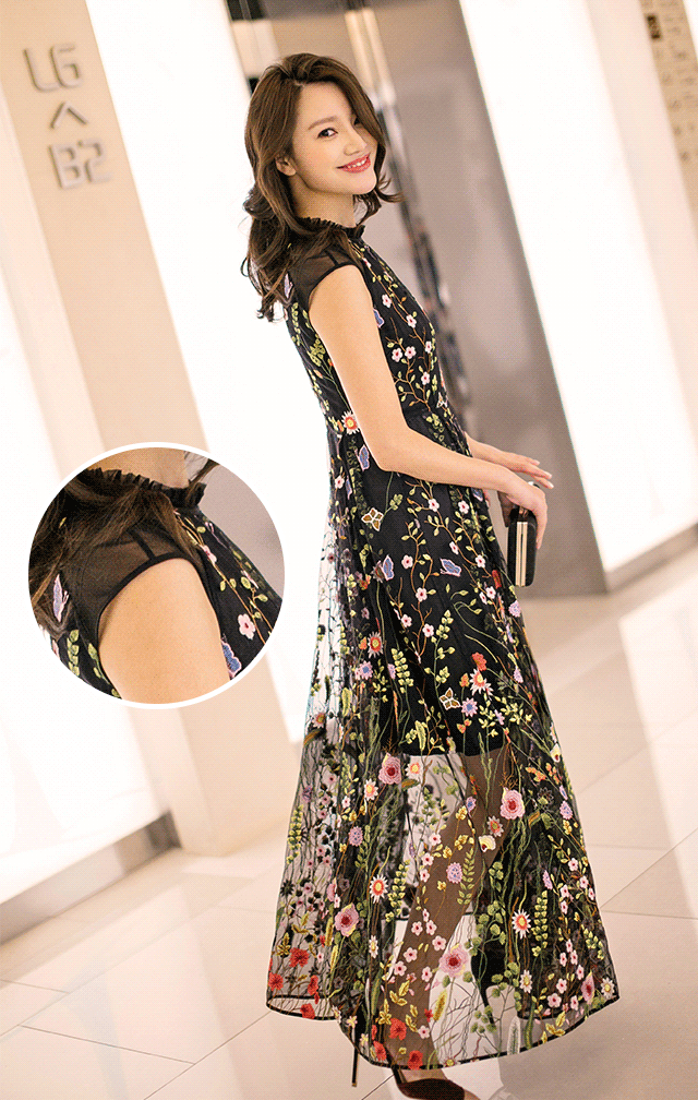 连衣裙 裙 640_1008 竖版 竖屏 gif 动态图 动图