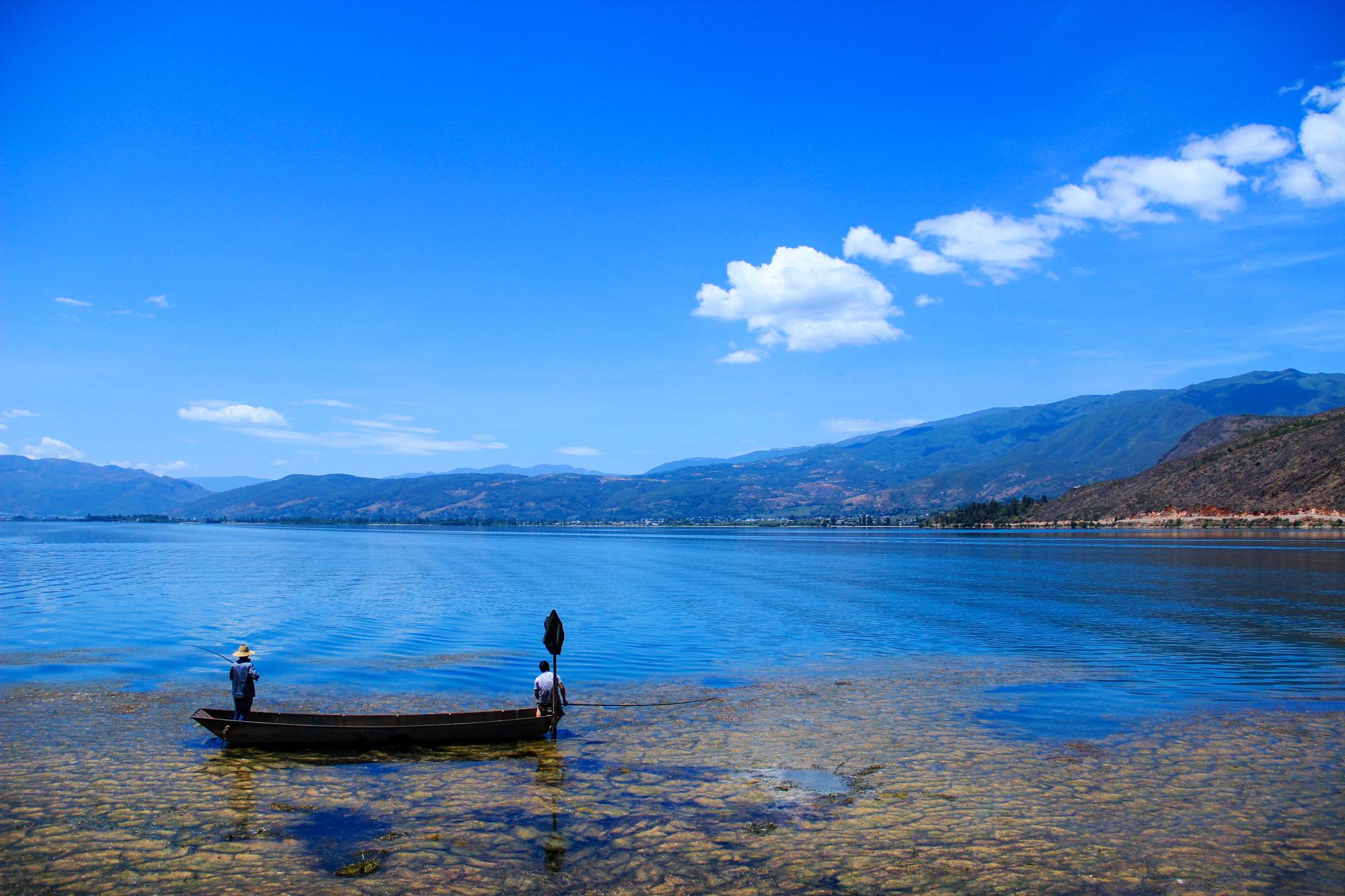 大理州洱源县茈碧湖水利风景区