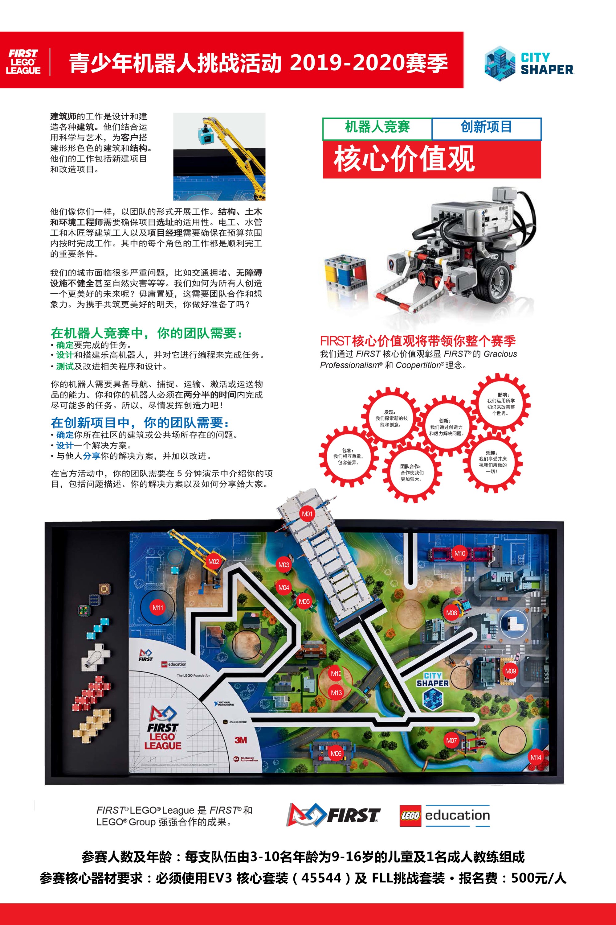 fll乐高教育官方赛事比赛报名开始